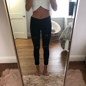 PACSUN Black jeggings